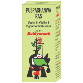 Baidyanath Puspadhanwa Ras Tablet for Vigour & Vitality