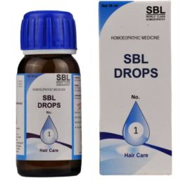 SBL Homeopathy Drops No 1 Hair Care - indiangoods