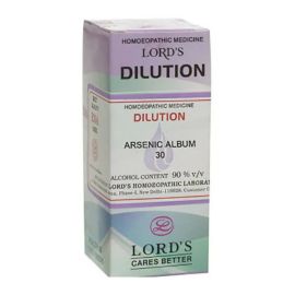 Lord's Homeopathy Arsenic Album Dilution