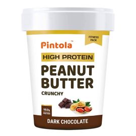 Pintola High Protein Dark Chocolate Crunchy Peanut Butter