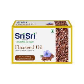 Sri Sri Tattva Flaxseed Oil Capsules