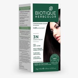 Biotique Herbcolor 3N Darkest Brown