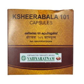 Vaidyaratnam Ksheerabala 101 Softgel Capsules