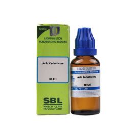 SBL Homeopathy Acid Carbolicum Dilution - indiangoods