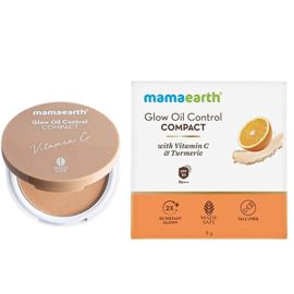 Mamaearth Glow Oil Control Compact With SPF 30 (Nude Glow)