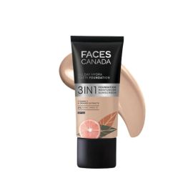 Faces Canada All Day Hydra Matte Foundation-Rich Ivory 013