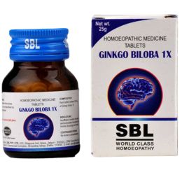 SBL Homeopathy Ginko Biloba Tablets - indiangoods