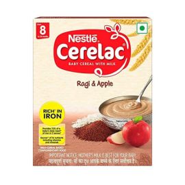 Nestle Cerelac Baby Cereal With Milk - Ragi & Apple