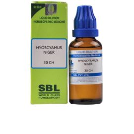 SBL Homeopathy Hyoscyamus Niger Dilution