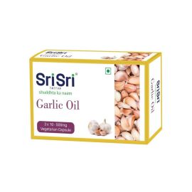 Sri Sri Tattva Garlic Veg Oil Capsules