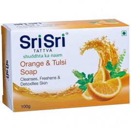Sri Sri Tattva Orange & Tulsi Soap
