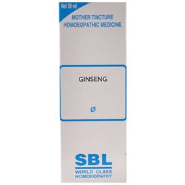 SBL Homeopathy Ginseng Mother Tincture Q