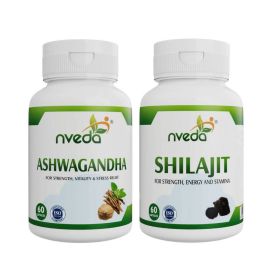 Nveda SJ Capsules and Ashwagandha Capsules Combo