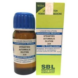 SBL Homeopathy Spiranthes Autumnalis Dilution