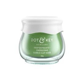 Dot & Key Deep Exfoliate + Energizing Bubble Clay Mask