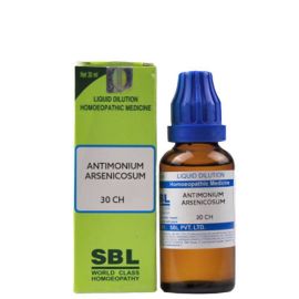 SBL Homeopathy Antimonium Arsenicosum Dilution - indiangoods