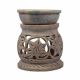 Handcrafted Soapstone Aroma Burner, Oil Diffuses