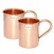 Copper Mug , 500ml - Set of 2