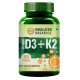 Himalayan Organics Plant Based D3 + K2 Capsules