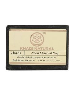 Khadi Natural Herbal Neem Charcoal Soap
