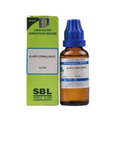 SBL Homeopathy Elaps Corallinus Dilution