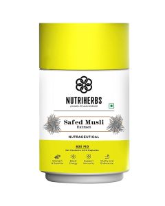 Nutri Herbs Organic Safed Musli Capsules
