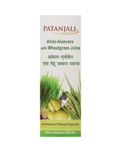Patanjali Amla Aloevera with Wheat Grass Juice