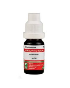 Adel Homeopathy Acid Fluoric Dilution (10 ml)