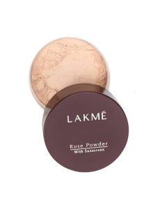 Lakme Rose Face Powder With Sunscreen - Soft Pink