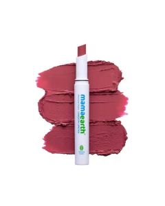 Mamaearth Moisture Matte Long Stay Lipstick-Bubblegum Nude