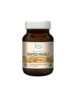 Just Jaivik Organic Safed Musli Tablets