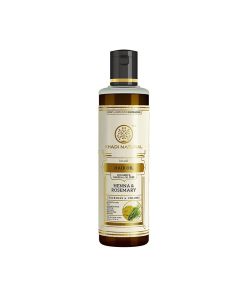 Khadi Natural Rosemary & Henna Hair Oil Paraben and Mineral Oil Free