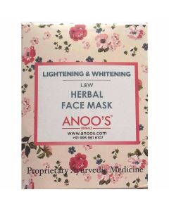 Anoos Herbal Lightening and Whitening Face Mask