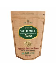 Deep Ayurveda Organic Safed Musli Powder