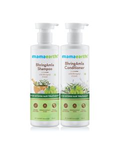 Mamaearth Bhringamla Shampoo & Conditioner Combo