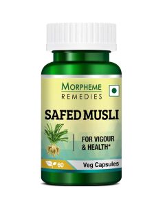 Morpheme Remedies Safed Musli Capsules