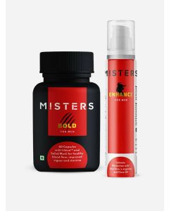 Misters Bold With Libiza & Enhance Intimate Moisturizer Cream Combo