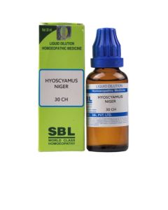 SBL Homeopathy Hyoscyamus Niger Dilution
