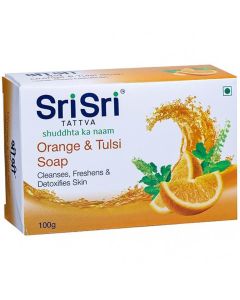 Sri Sri Tattva Orange & Tulsi Soap
