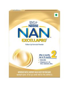 Nestle Nan Excellapro Follow-Up Formula Powder For Infants- Stage 2, After 6 Months